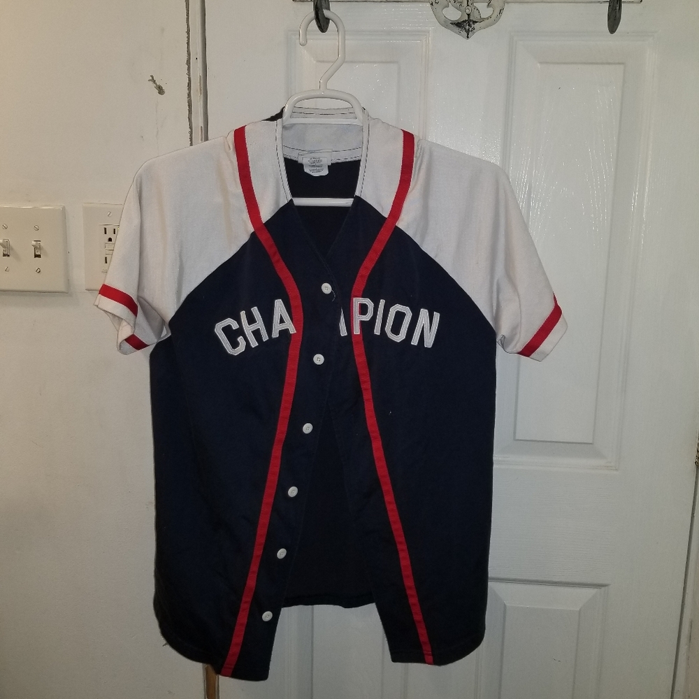 Champion baseball jersey